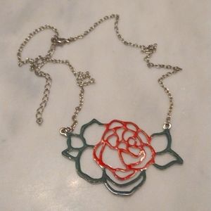Rose necklace